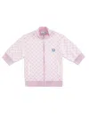 Sergio Tacchini Leila Short Sleeve Track Jacket In Pink