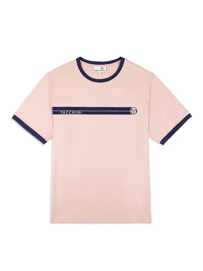Sergio Tacchini Leo T-shirt In Pink