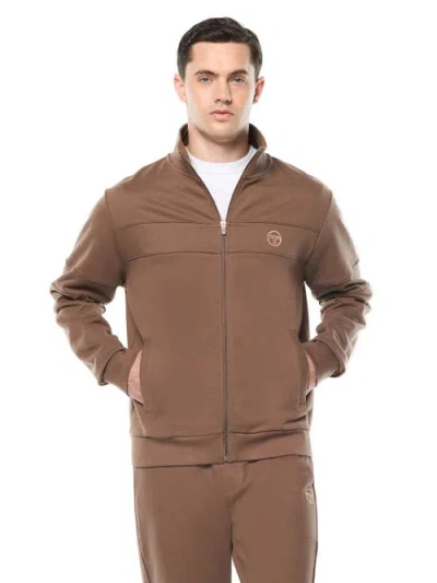 Sergio Tacchini Lineo Track Jacket In Brown