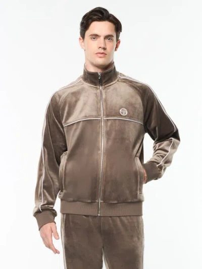 Sergio Tacchini Lioni Track Jacket In Brown