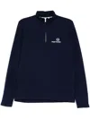 SERGIO TACCHINI LOGO EMBROIDERY LONG-SLEEVES PERFORMANCE T-SHIRT