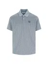 Sergio Tacchini Paolo Knit Polo In Gray