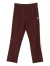 Sergio Tacchini Logo-stripe Trousers In Brown