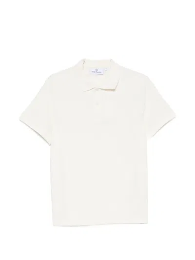 Sergio Tacchini Logo-embroidered Polo Shirt In White