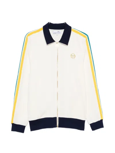 Sergio Tacchini Logo-embroidered Sweatshirt In White