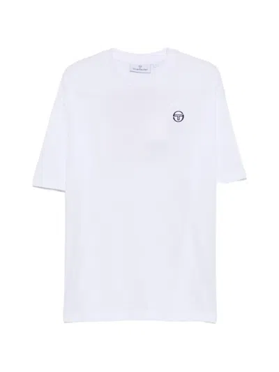 Sergio Tacchini Logo-embroidered T-shirt In White