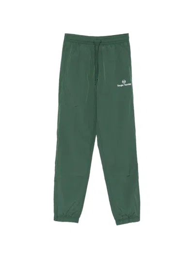 Sergio Tacchini Logo-print Track Pants In Green