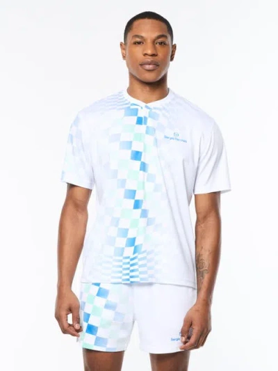 Sergio Tacchini Luca Piqu T-shirt In White