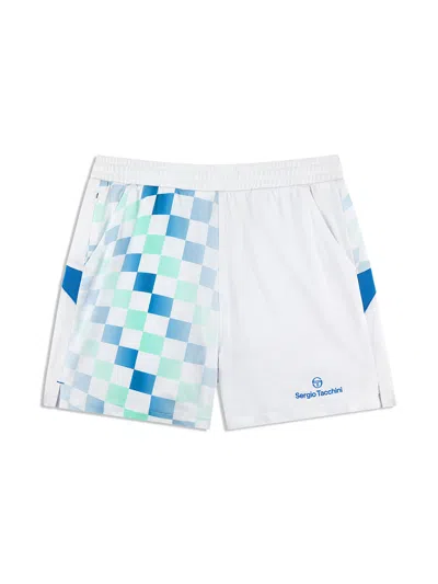 Sergio Tacchini Luca Piquã Printed Short In White