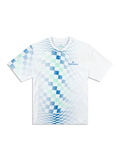 Sergio Tacchini Luca Piquã T-shirt In Blue
