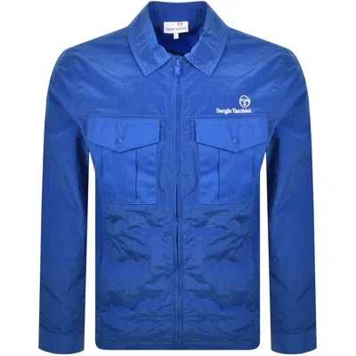 Sergio Tacchini Luciano Overshirt Nautical Blue