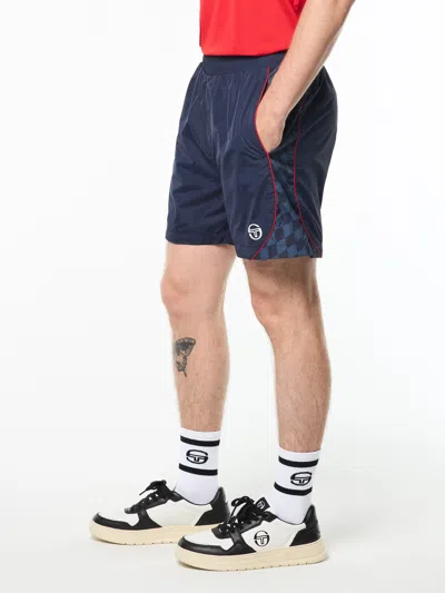 Sergio Tacchini Macchina Short In Blue
