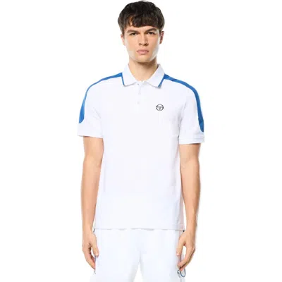 Sergio Tacchini Magro Performance Polo In White