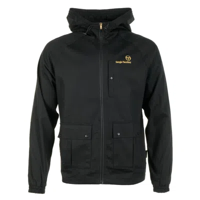 Sergio Tacchini Mancini Hooded Jacket Black In Multi