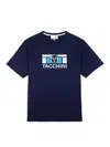 Sergio Tacchini Marca T-shirt In Blue