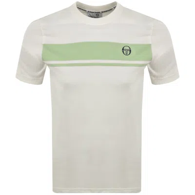 Sergio Tacchini Master T Shirt Cream In Multi
