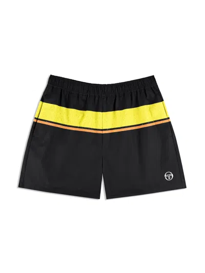 Sergio Tacchini Matteo Swim Short In Black