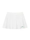 Sergio Tacchini Mc Terry Flare Skirt In White