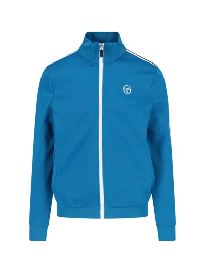 Sergio Tacchini Men's Classic Crewneck Sweater In Blue