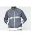 Sergio Tacchini Dallas Houndstooth Track Jacket In Blue