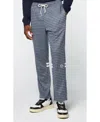 Sergio Tacchini Men's Dallas Houndstooth Track Pant In Blue