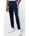 Sergio Tacchini Men's Damarindo Velour Track Pant In Blue