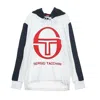 Sergio Tacchini Men's Hooded Sweatshirt Image In White