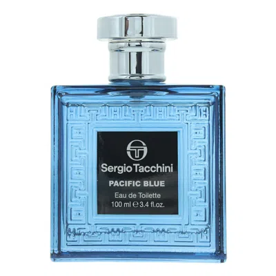 Sergio Tacchini Men's Pacific Blue Edt 3.38 oz Fragrances 810876033770