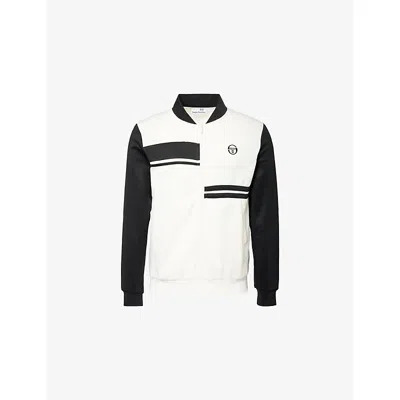 Sergio Tacchini Mens Gardenia Dallarindo Zip-up Cotton-jersey Track Top In Multi