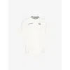 Sergio Tacchini Mens Gardenia Gobarto Logo-print Cotton T-shirt Xl In White