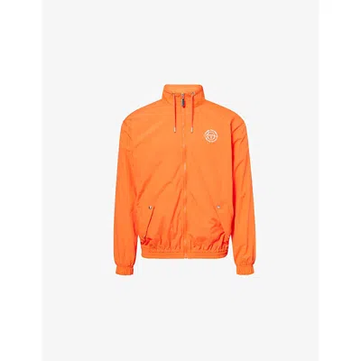 Sergio Tacchini Mens Grenadine Red  X Wavey Garms Blaze Shell Jacket In Orange