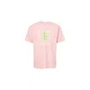 Sergio Tacchini Mens Peony  X Wavey Garms Tempo Rave Cotton T-shirt In Pink