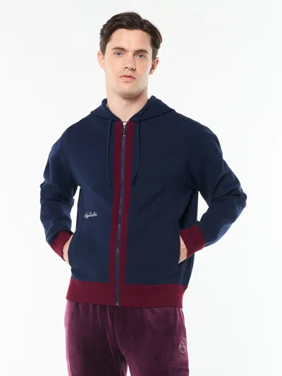 Sergio Tacchini Miglia Hoodie In Blue