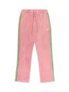 Sergio Tacchini Miss Carlotta Velour Track Pant In Pink