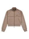 Sergio Tacchini Miss Lioni Track Jacket In Brown