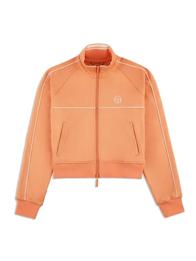 Sergio Tacchini Miss Lioni Track Jacket In Orange