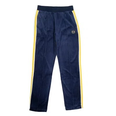 Sergio Tacchini Monte Velour Track Pants Maritime Blue / Mango Mint