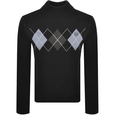 Sergio Tacchini Moretti Roll Neck Jumper Black