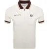 Sergio Tacchini Nanto Qz Polo Off White In Neutral