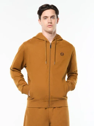 Sergio Tacchini Netto Hoodie In Brown
