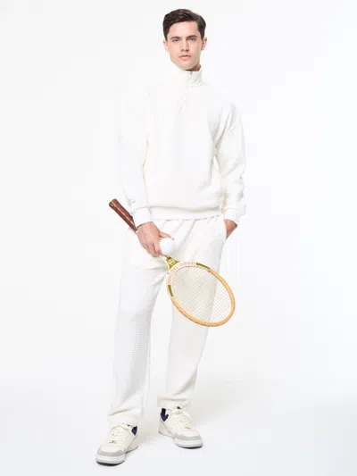 Sergio Tacchini Netto Quarter Zip In White