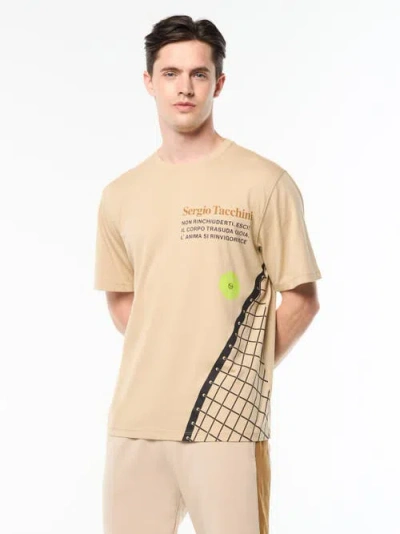 Sergio Tacchini Netto T-shirt In Neutral
