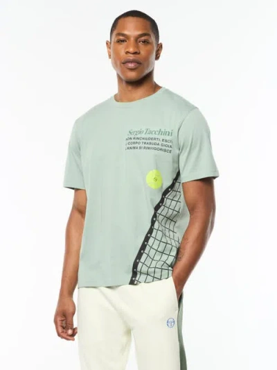 Sergio Tacchini Netto T-shirt In Green