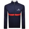 Sergio Tacchini New Dallas Track Top Blue In Blue