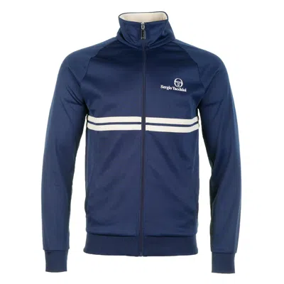 Sergio Tacchini New Dallas Tt Track Top Maritime Blue / Peyote In Multi