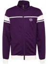 Sergio Tacchini New Damarino Track Jacket In Purple