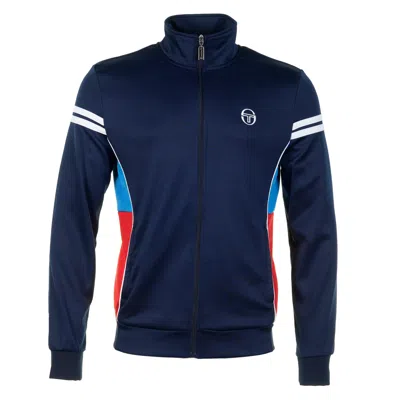 Sergio Tacchini New Mambo Tt Track Top Maritime Blue Diretoire Blue Adrenaline