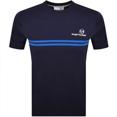 Sergio Tacchini New Supermac T Shirt Blue