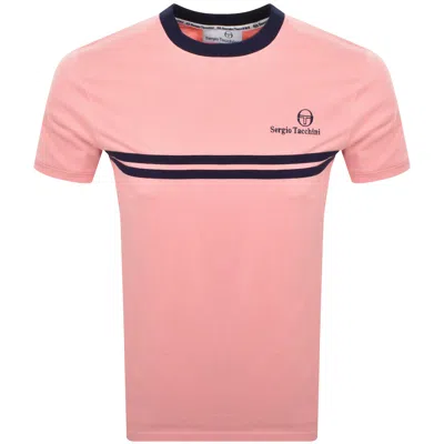 Sergio Tacchini New Supermac T Shirt Pink