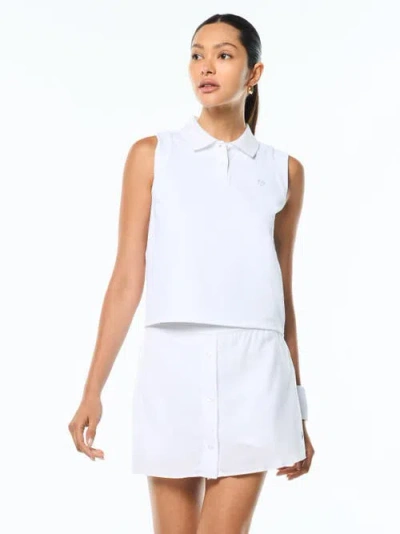 Sergio Tacchini Nilda Polo In White